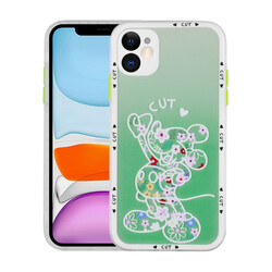 Apple iPhone 11 Case Camera Protected Patterned Hard Zore Hess Cover NO7