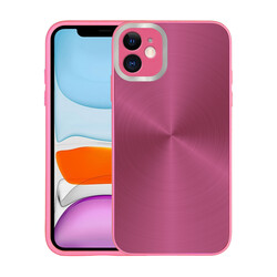 Apple iPhone 11 Case Camera Protector Hard Zore Desa Cover Dark Pink