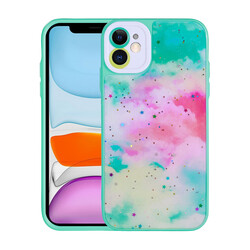 Apple iPhone 11 Case Camera Protector Patterned Zore Pami Cover NO5