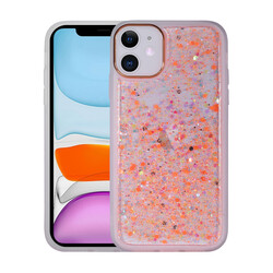 Apple iPhone 11 Case Figured Patterned Luminous Hard Zore Sos Cover NO5