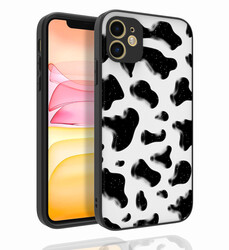 Apple iPhone 11 Case Patterned Camera Protected Glossy Zore Nora Cover NO2