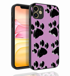 Apple iPhone 11 Case Patterned Camera Protected Glossy Zore Nora Cover NO3