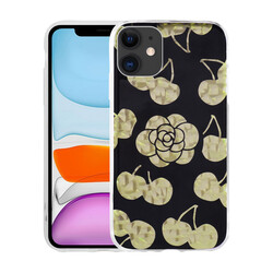 Apple iPhone 11 Case Patterned Hard Zore Elnov Cover NO1