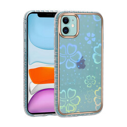 Apple iPhone 11 Case Patterned Shining Transparent Zore Avva Cover NO5