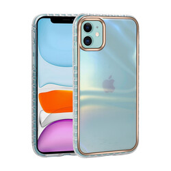 Apple iPhone 11 Case Patterned Shining Transparent Zore Avva Cover NO6