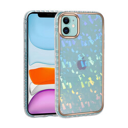 Apple iPhone 11 Case Patterned Shining Transparent Zore Avva Cover NO1