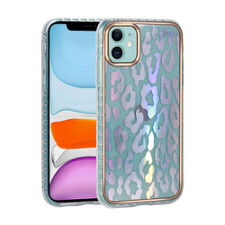 Apple iPhone 11 Case Patterned Shining Transparent Zore Avva Cover NO11