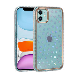 Apple iPhone 11 Case Patterned Shining Transparent Zore Avva Cover NO10