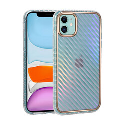 Apple iPhone 11 Case Patterned Shining Transparent Zore Avva Cover NO8