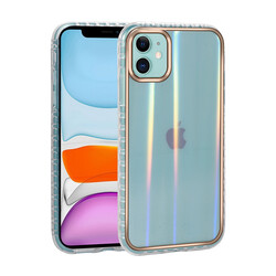 Apple iPhone 11 Case Patterned Shining Transparent Zore Avva Cover NO7