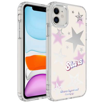 Apple iPhone 11 Case With Airbag Shiny Design Zore Mimbo Cover NO4