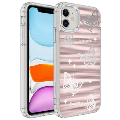 Apple iPhone 11 Case With Airbag Shiny Design Zore Mimbo Cover NO5