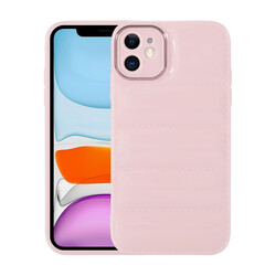 Apple iPhone 11 Case With Camera Protection Glossy Airbag Zore Galya Cover Pink