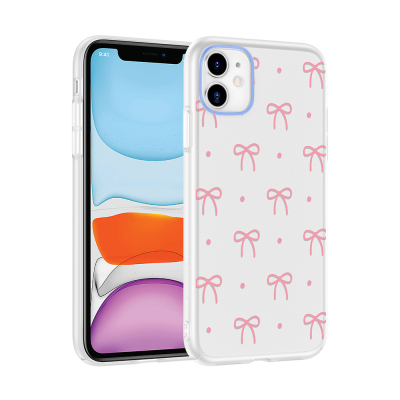 Apple iPhone 11 Case with Camera Protector, Patterned Zore Clip Cover Fiyonk