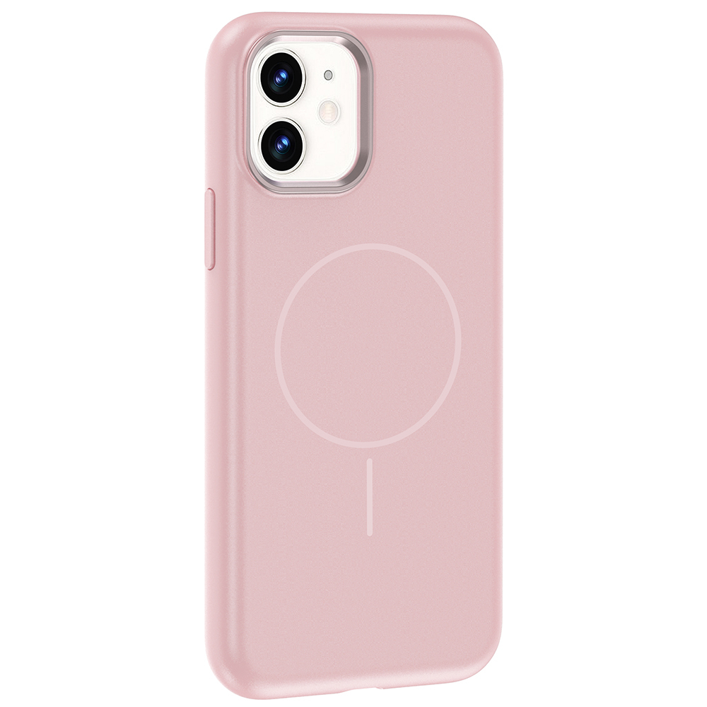 Apple iPhone 11 Case with M-Safe Charging Feature, Metal Camera Frame, Zore Edi Silicone Cover - 13