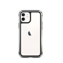 Apple iPhone 11 Case ​​​​​Wiwu Defens Armor Cover Silver