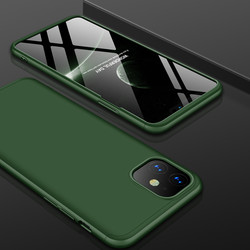 Apple iPhone 11 Case Zore Ays Cover Dark Green
