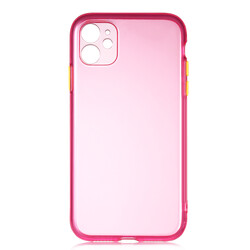 Apple iPhone 11 Case Zore Bistro Cover Pink