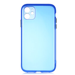 Apple iPhone 11 Case Zore Bistro Cover Blue