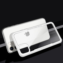 Apple iPhone 11 Case Zore Craft Back Cover White