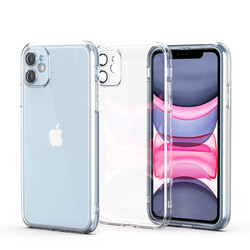 Apple iPhone 11 Case Zore Fizy Cover Colorless