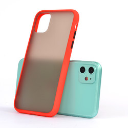 Apple iPhone 11 Case Zore Fri Silicon Red