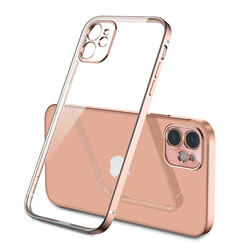 Apple iPhone 11 Case Zore Gbox Cover Gold