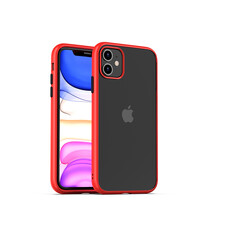 Apple iPhone 11 Case Zore Hom Silicon Red