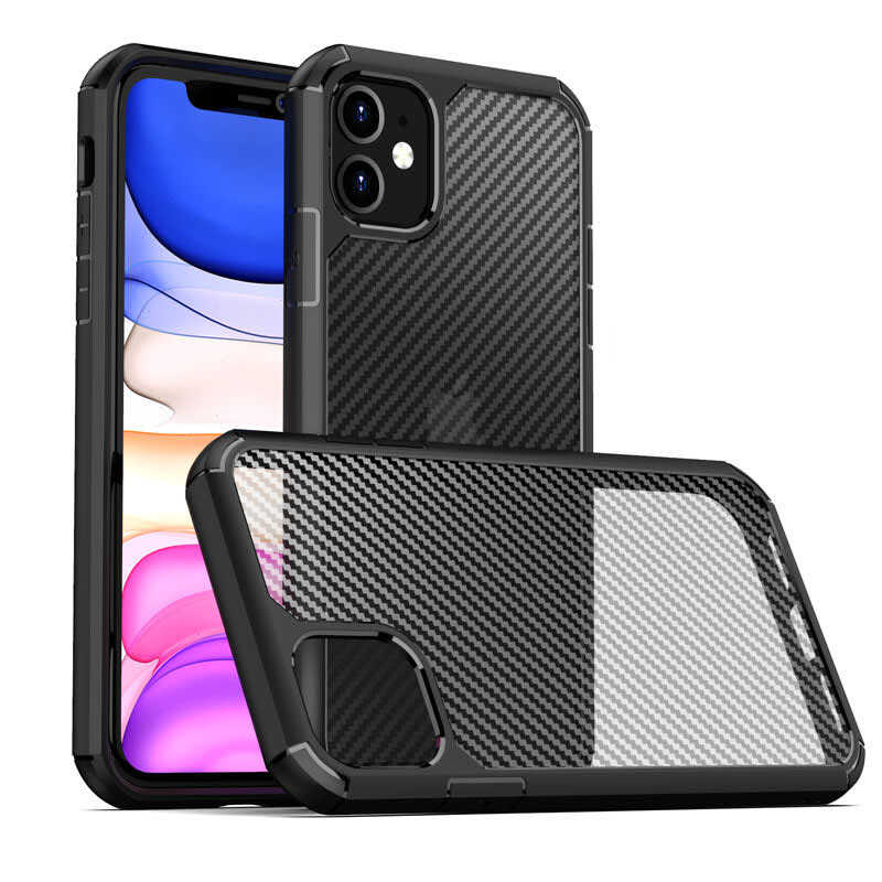 Apple iPhone 11 Case Zore İnoks Cover - 6