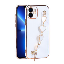 Apple iPhone 11 Case Zore Kalbim Cover White