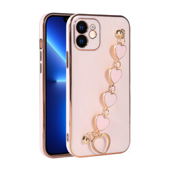 Apple iPhone 11 Case Zore Kalbim Cover Pink