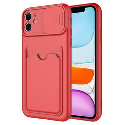 Apple iPhone 11 Case ​Zore Kartix Cover Red