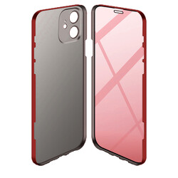 Apple iPhone 11 Case Zore Led Cover Red