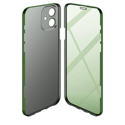 Apple iPhone 11 Case Zore Led Cover Dark Green
