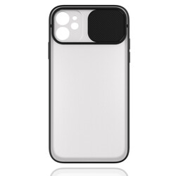 Apple iPhone 11 Case Zore Lensi Cover Black