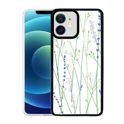 Apple iPhone 11 Case Zore M-Fit Patterned Cover Flower No4