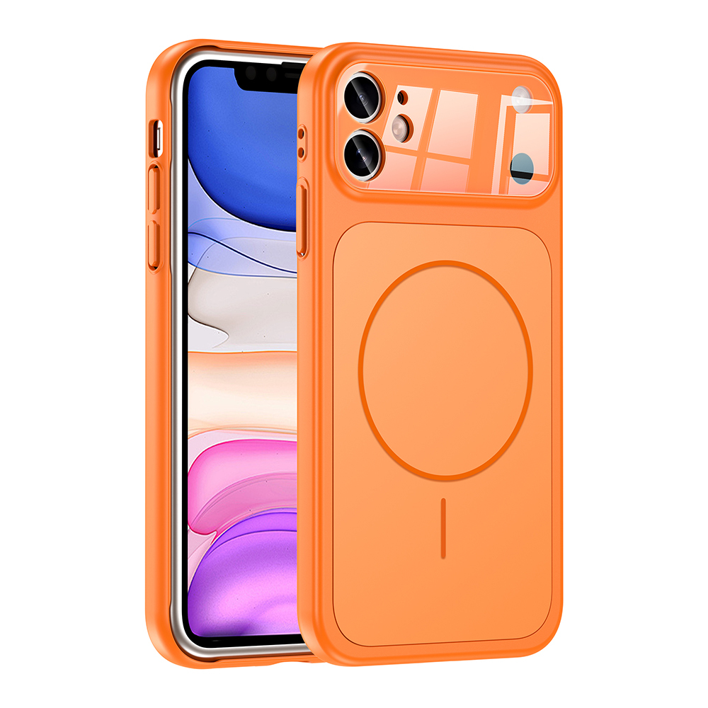 Apple iPhone 11 Case Zore M-Safe Charging Camera Protection Formen Cover - 2