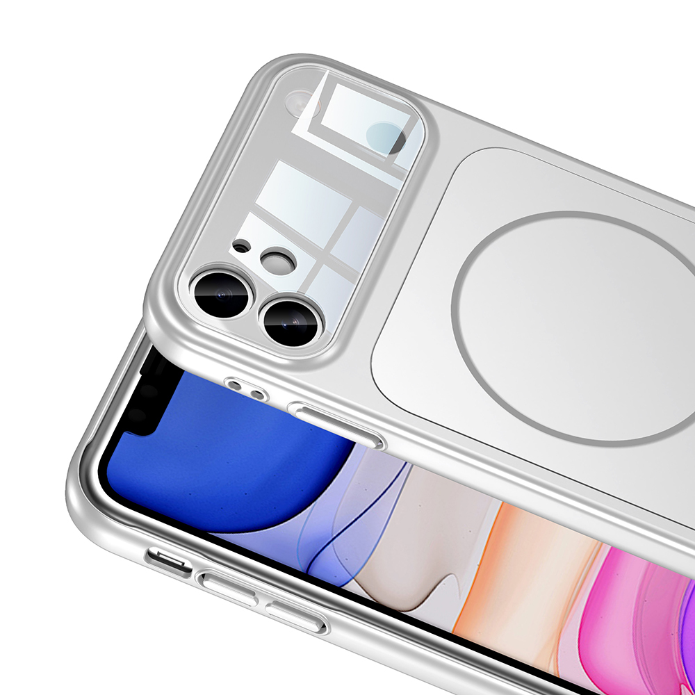 Apple iPhone 11 Case Zore M-Safe Charging Camera Protection Formen Cover - 15