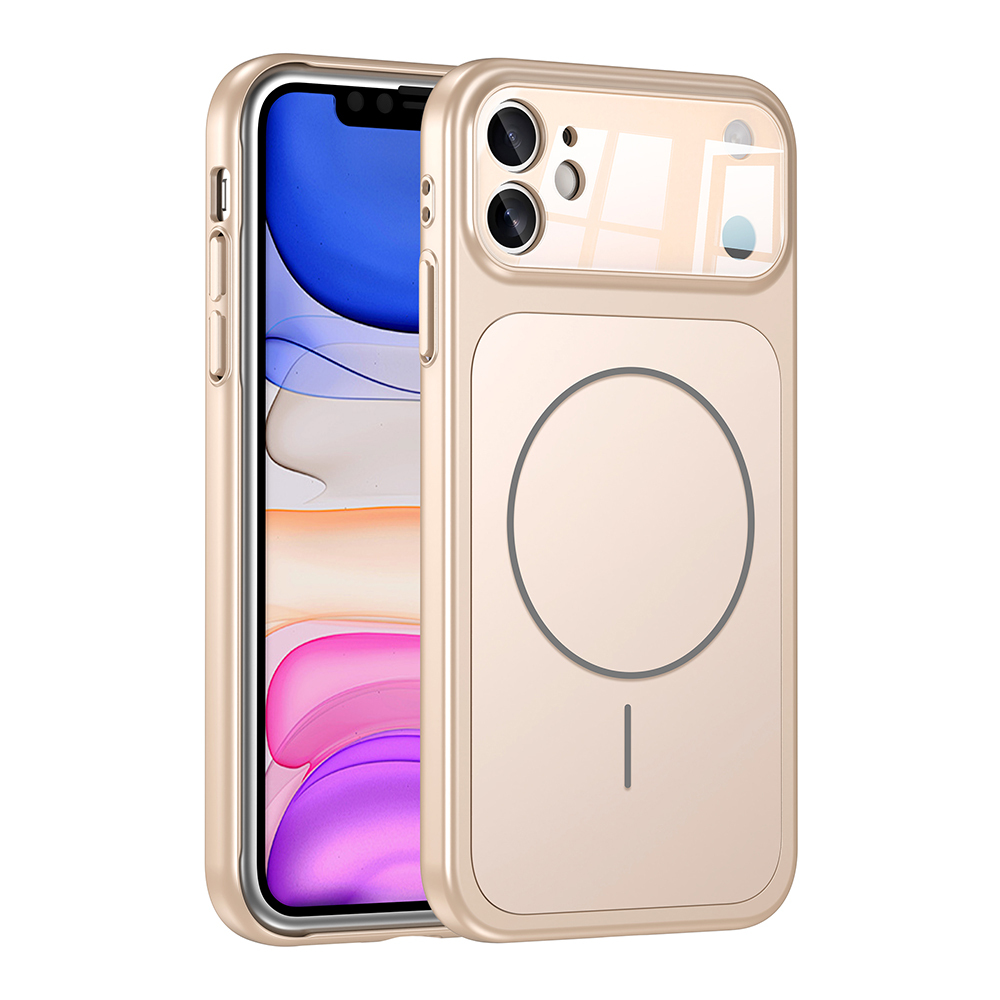 Apple iPhone 11 Case Zore M-Safe Charging Camera Protection Formen Cover - 4