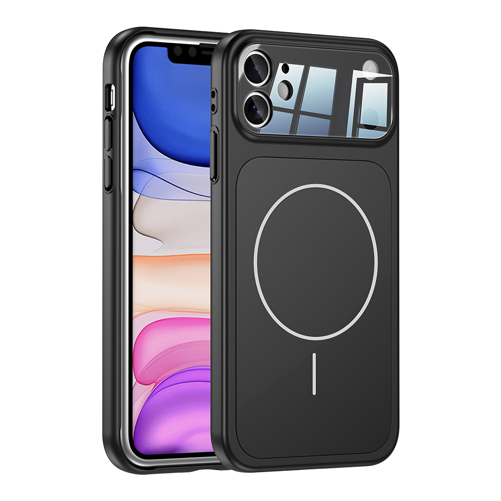 Apple iPhone 11 Case Zore M-Safe Charging Camera Protection Formen Cover - 6