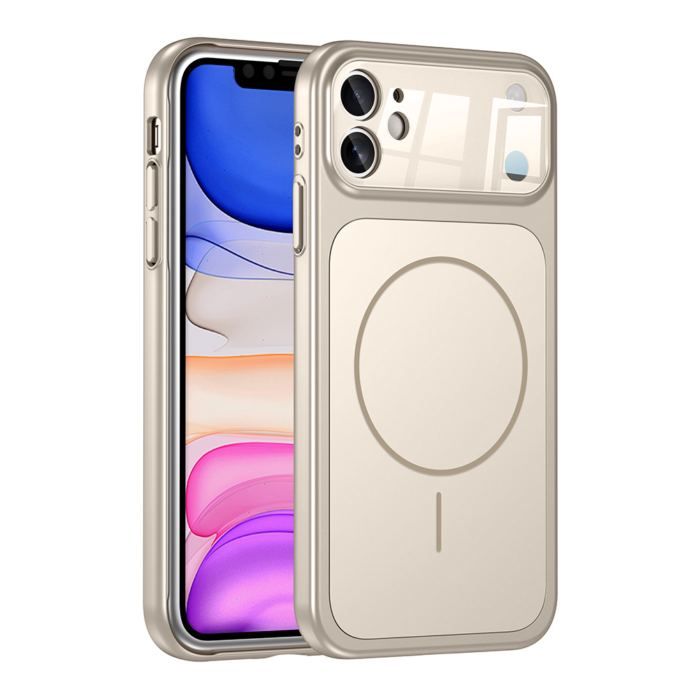 Apple iPhone 11 Case Zore M-Safe Charging Camera Protection Formen Cover - 7