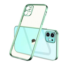 Apple iPhone 11 Case Zore Matte Gbox Cover Green
