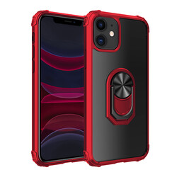 Apple iPhone 11 Case Zore Mola Cover Red
