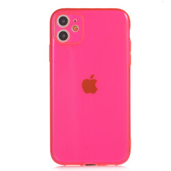 Apple iPhone 11 Case Zore Mun Silicon Pink