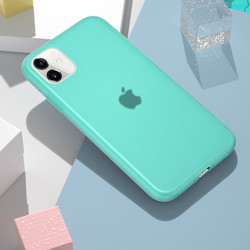 Apple iPhone 11 Case Zore Odos Silicon Turquoise