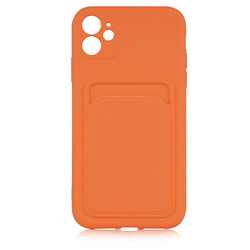Apple iPhone 11 Case ​​Zore Ofix Cover Orange