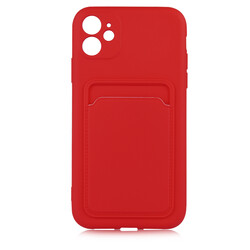 Apple iPhone 11 Case ​​Zore Ofix Cover Red
