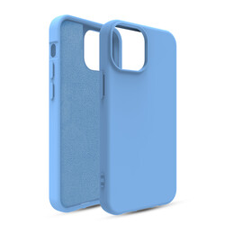 Apple iPhone 11 Case Zore Oley Cover Light Blue