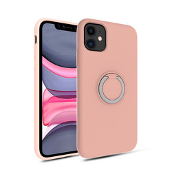 Apple iPhone 11 Case Zore Plex Cover Light Pink