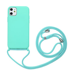 Apple iPhone 11 Case Zore Ropi Cover Turquoise